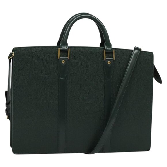 LOUIS VUITTON Taiga Porte Documents Rozan Business Bag Epicea M30054 Auth 132590 - Picture 1 of 16